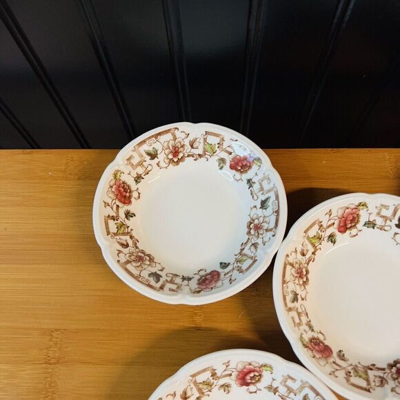 5 Johnson Brothers INVERNESS Windsor Ware Fruit Berry Ice Cream Cereal Bowl Vntg - Picture 7 of 11